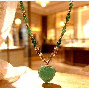 COLAR BOHO HOLISTIC - AVENTURINA DOURADA COLAR BOHO HOLISTIC - AVENTURINA DOURADA